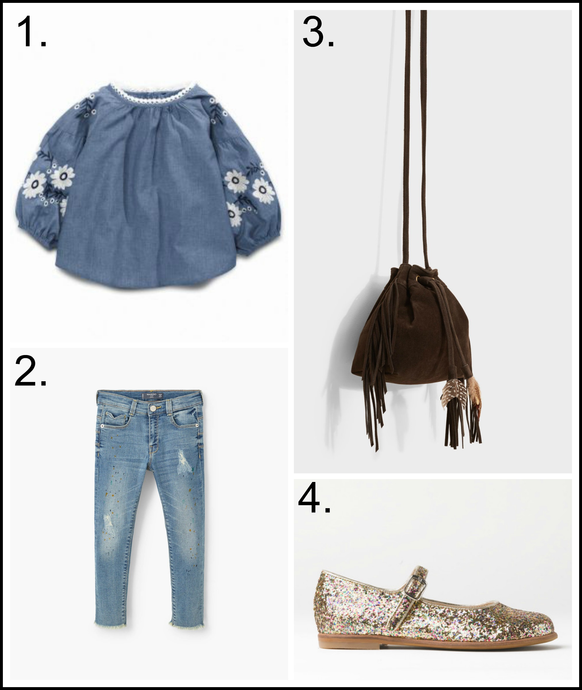 Chambray blouse