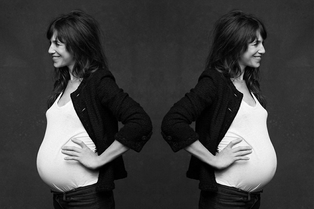 Charlotte-Gainsbour-Pregnant