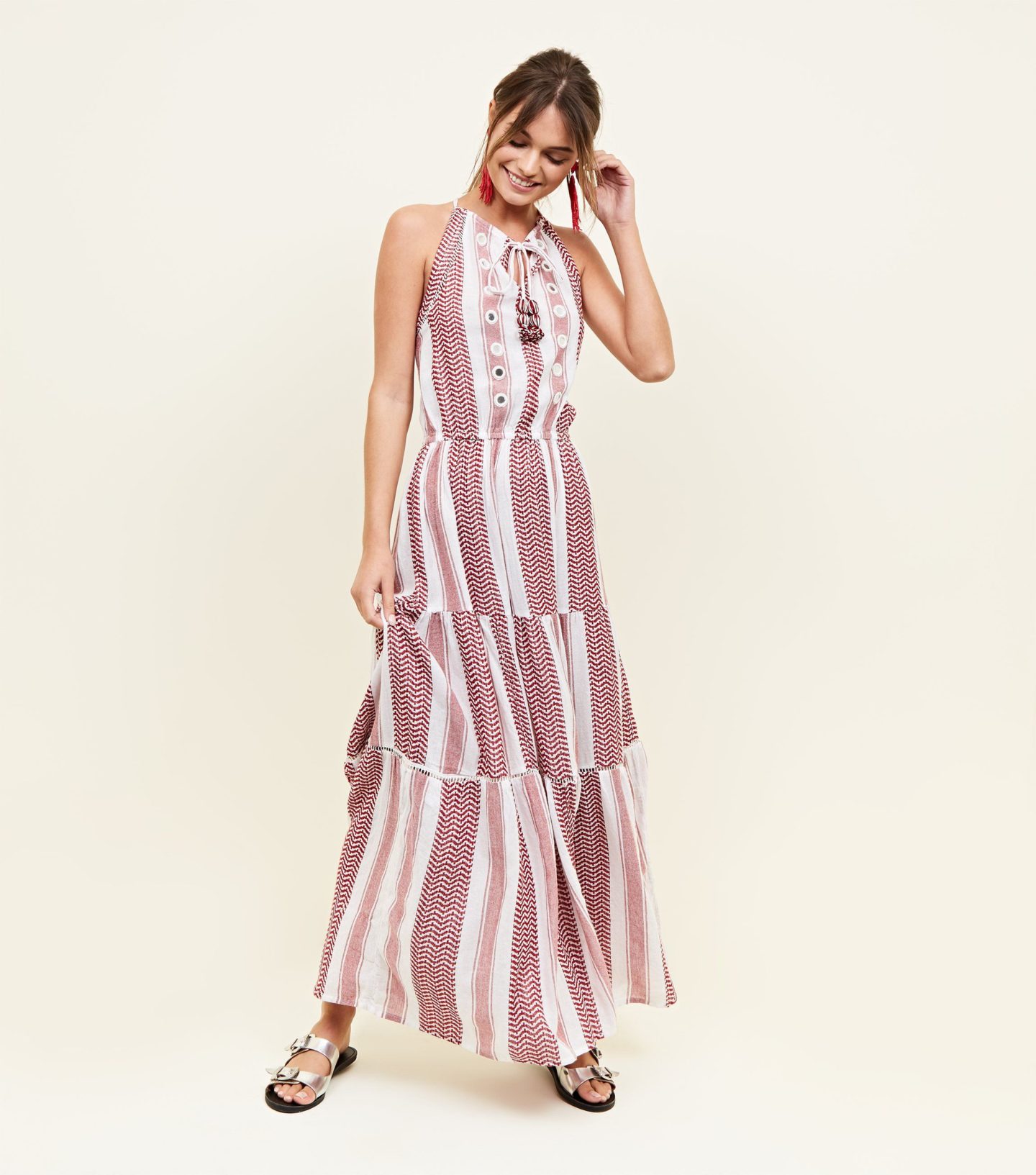 red-zig-zag-stripe-maxi-dress