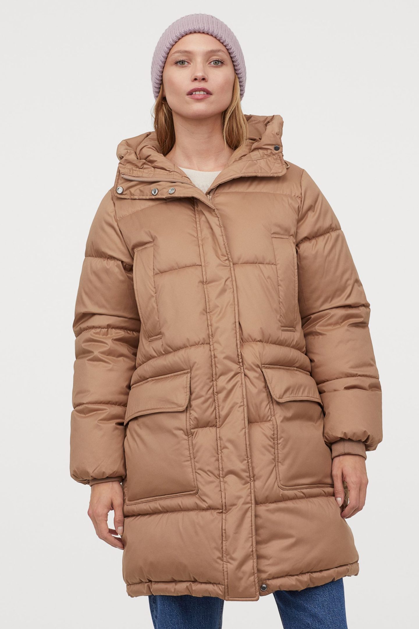 To show fashionably winter coats